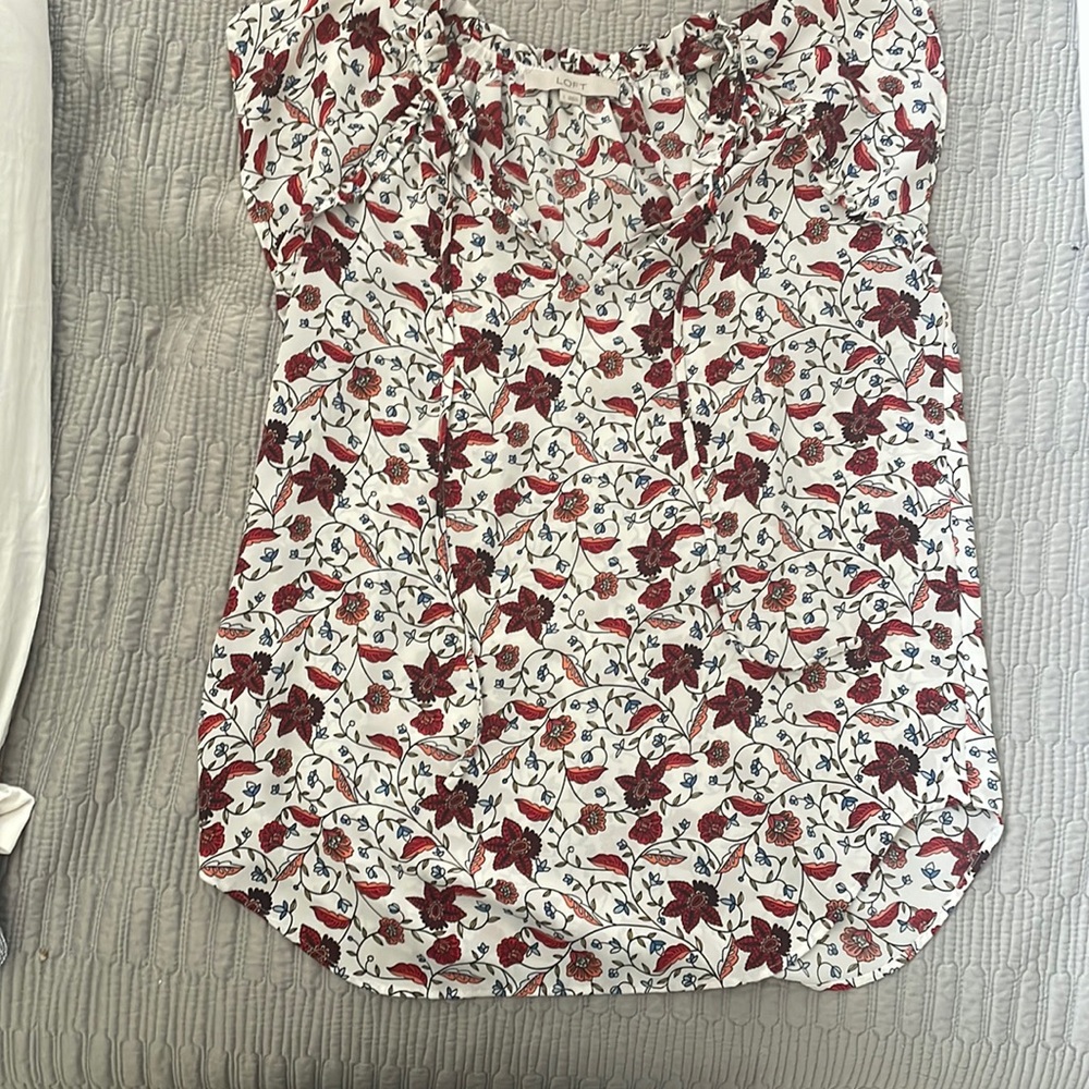 Loft blouse, size small